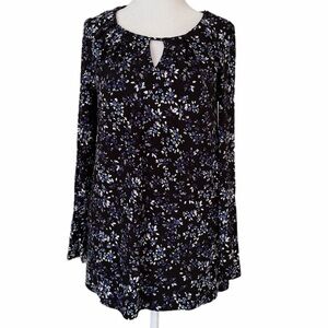 J.Jill Wearever Collection Floral Tunic Top – Size M – NWT